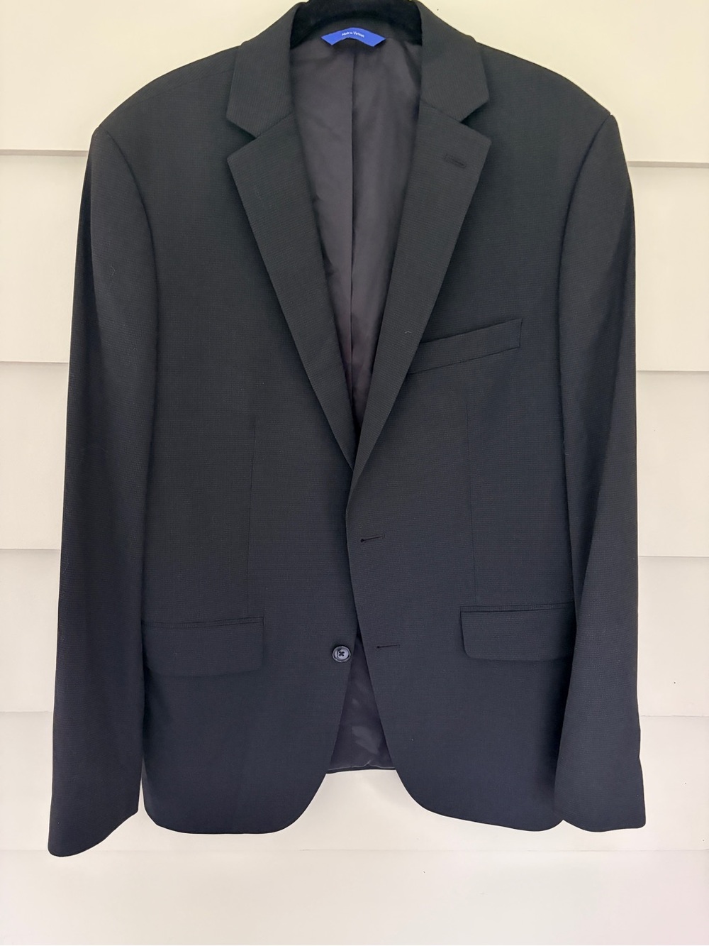 Black Single-Breasted Sport Coat